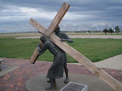 Second Station of the Cross